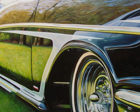 Custom Car Art Print