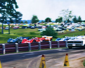 Can Am Racing at Mid Ohio Art Print