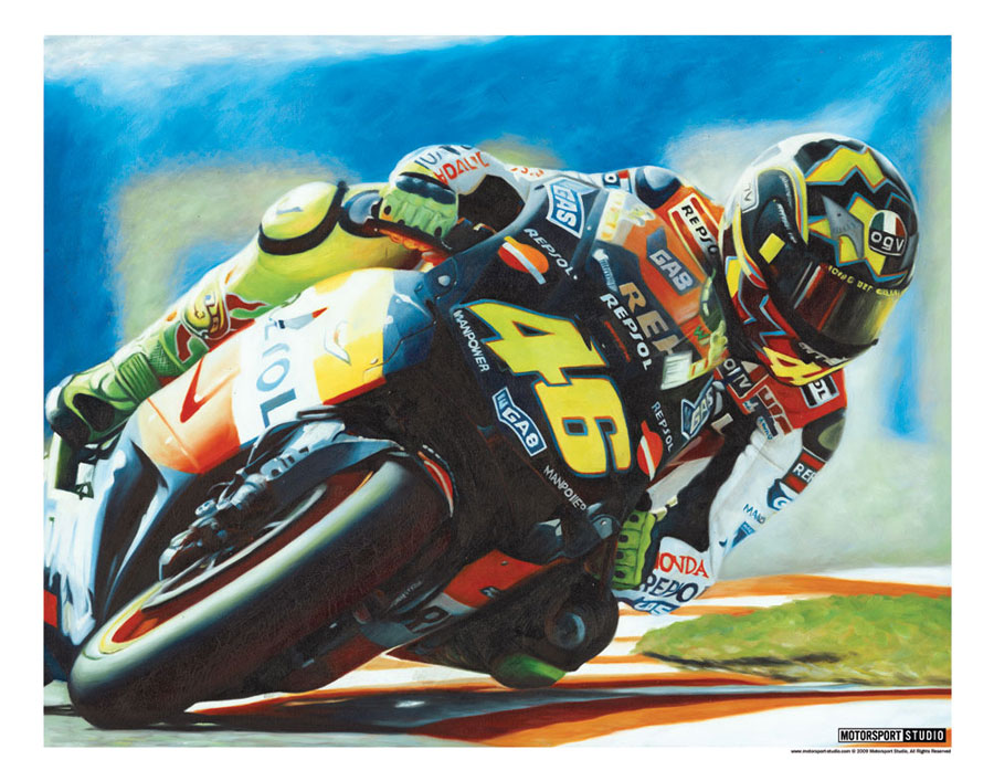 Valentino Rossi Honda MotoGP 990cc V5 2003