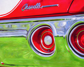 Muscle Car Art Print