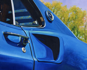 Vintage Mustang Art Print