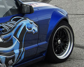 Drift Mustang
