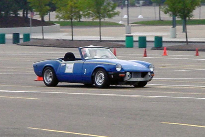 13b Rotary Powered Triumph Spitfire