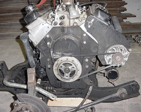 V8 Fiero cooling setup